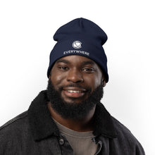 Embroidered 'Everywhere' Volleyball Knit Beanie — Cozy Sports Cap